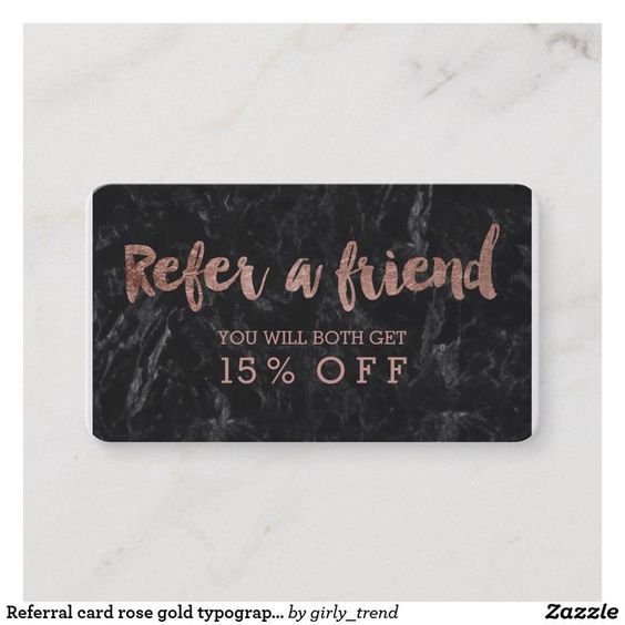 Referral Cards